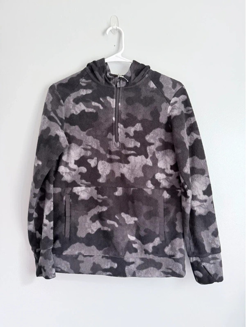 All in Motion Boys Camo Fleece Hoodie Large